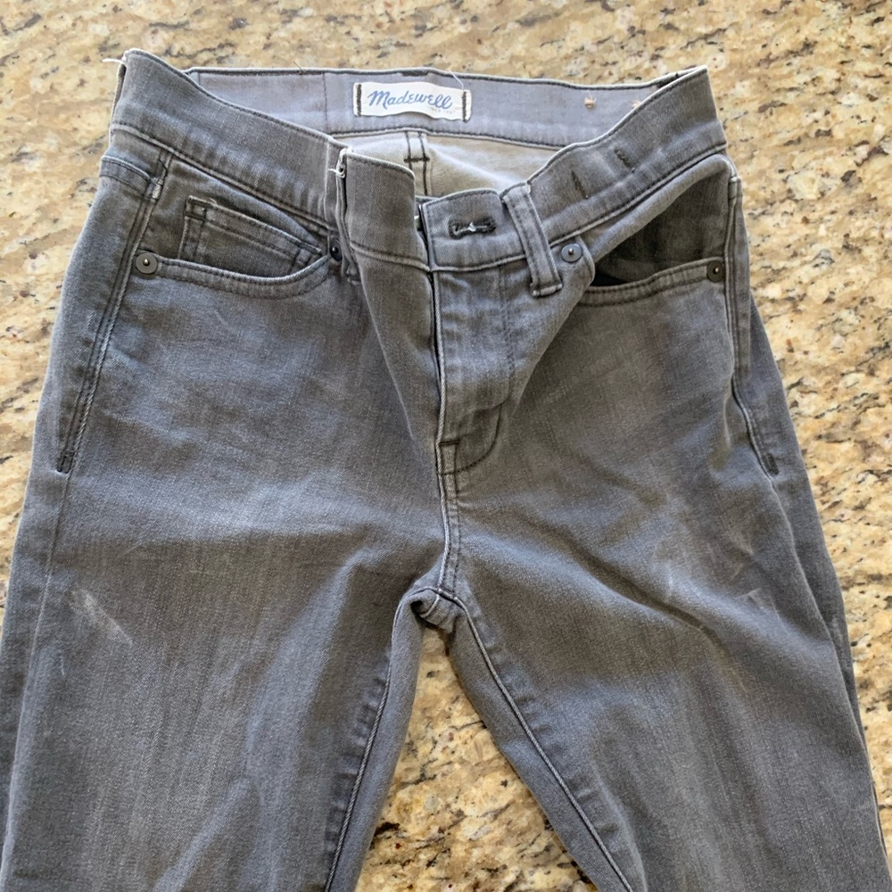 Madewell grey jeans size 25